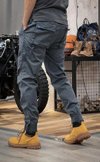 Thomas Pantalones Cargo para Hombre – Pantalones Elásticos con Spandex, Corte Moderno y Bolsillos Prácticos