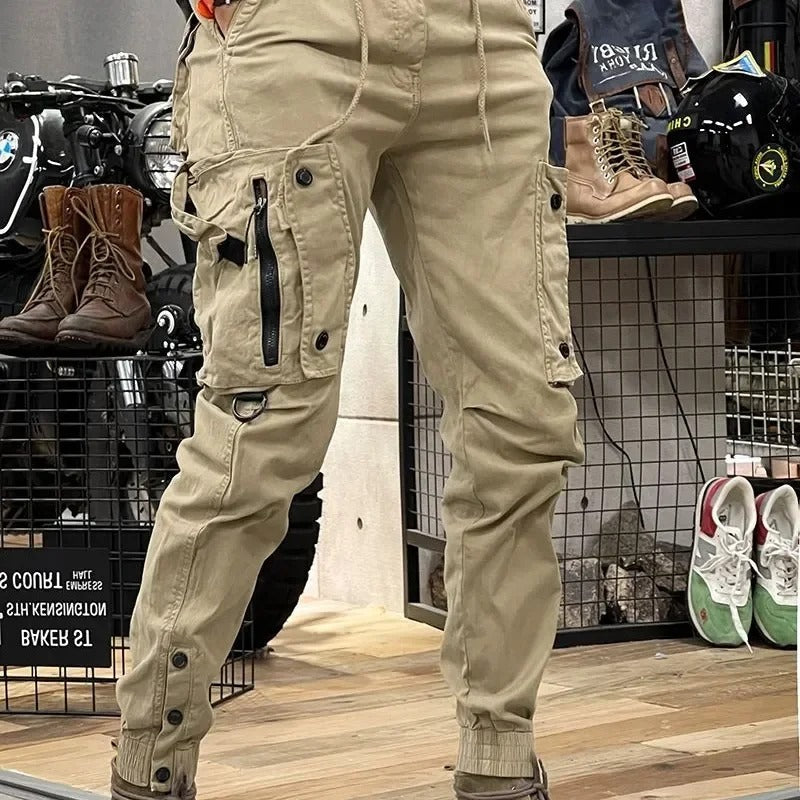 Men's Cargo Trousers Thomas – Stretch Trousers with Spandex, Modern Fit & Practical Pockets