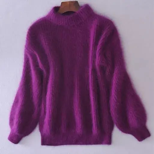 Isolde Women's Wool Sweater – Loose Knit Sweater with Soft Knit and Timeless Style