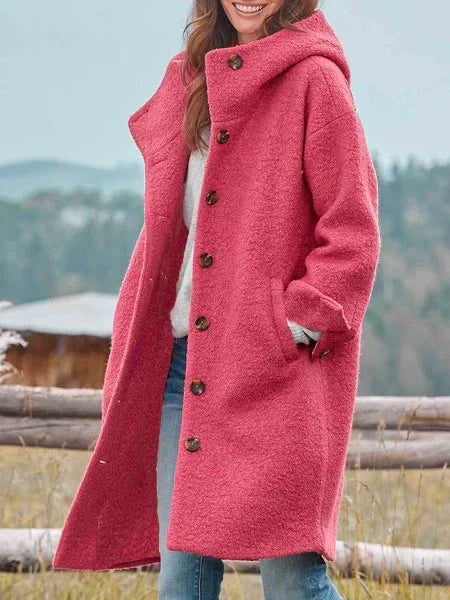 Claire Cappotto Donna in Lana – Cappotto Elegante, Caldo e Versatile per l'Inverno