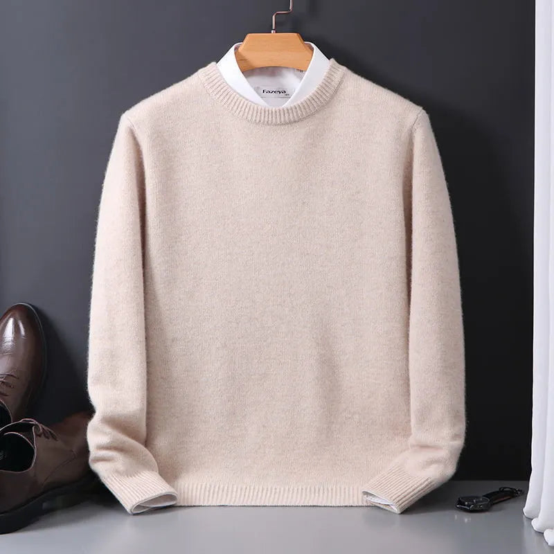 Tyler Pull Homme – En Cachemire Premium, Élégant & Doux pour l'Automne et l'Hiver