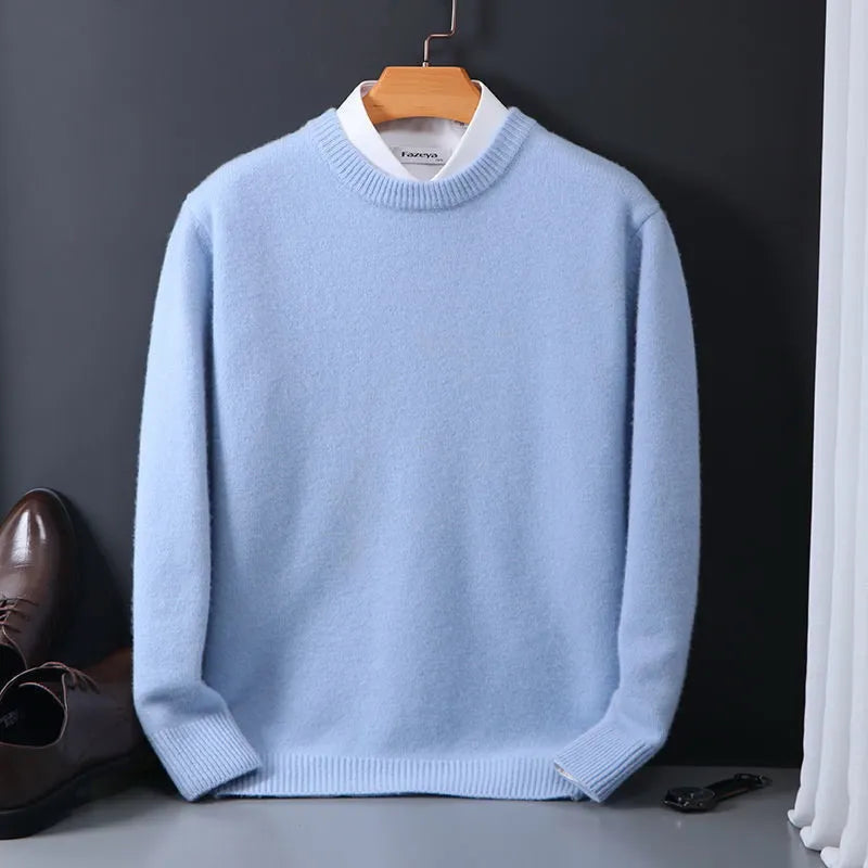 Tyler Pull Homme – En Cachemire Premium, Élégant & Doux pour l'Automne et l'Hiver