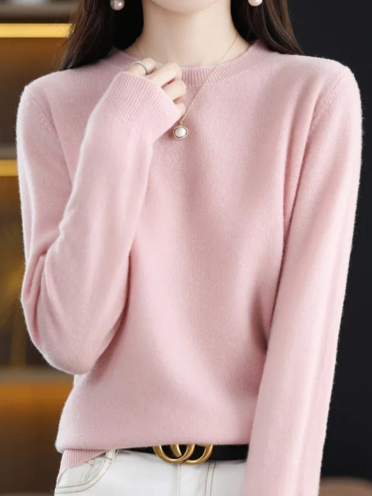 Viviane Women's Knitted Jumper – Soft Knit with an Elegant Cut & Timeless Style
