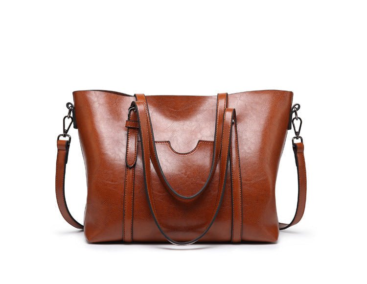 Madison Women's Tote Bag - Large Elegant Leather Bag with Ample Capacity for Work