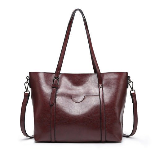 Madison Women's Tote Bag - Large Elegant Leather Bag with Ample Capacity for Work