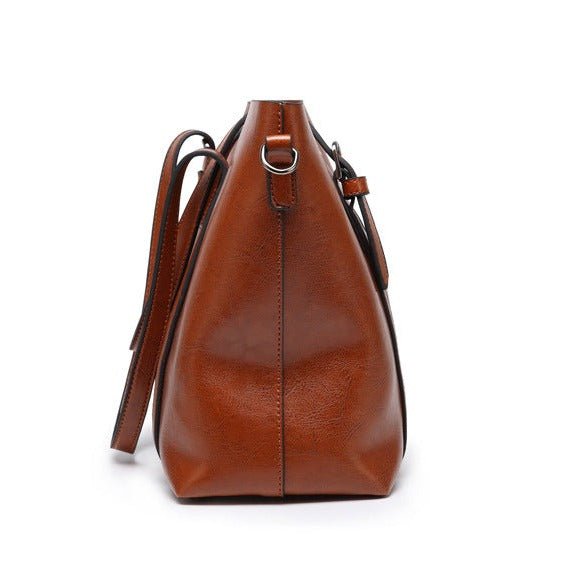 Madison Women's Tote Bag - Large Elegant Leather Bag with Ample Capacity for Work