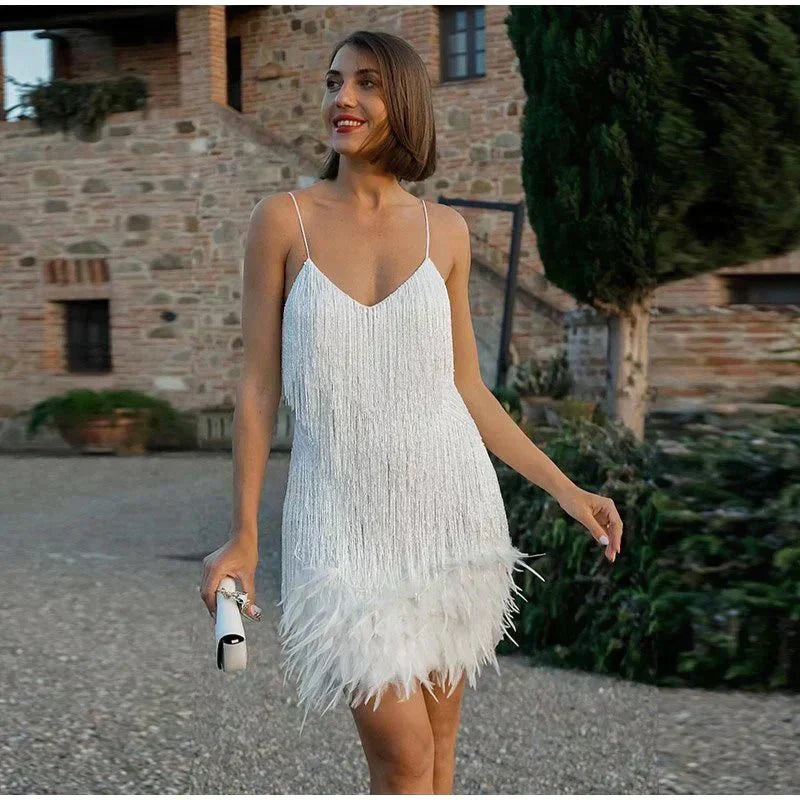Charlotte Robe de Cocktail Femme – Robe Ajustée à Paillettes Élégante pour Soirées et Événements