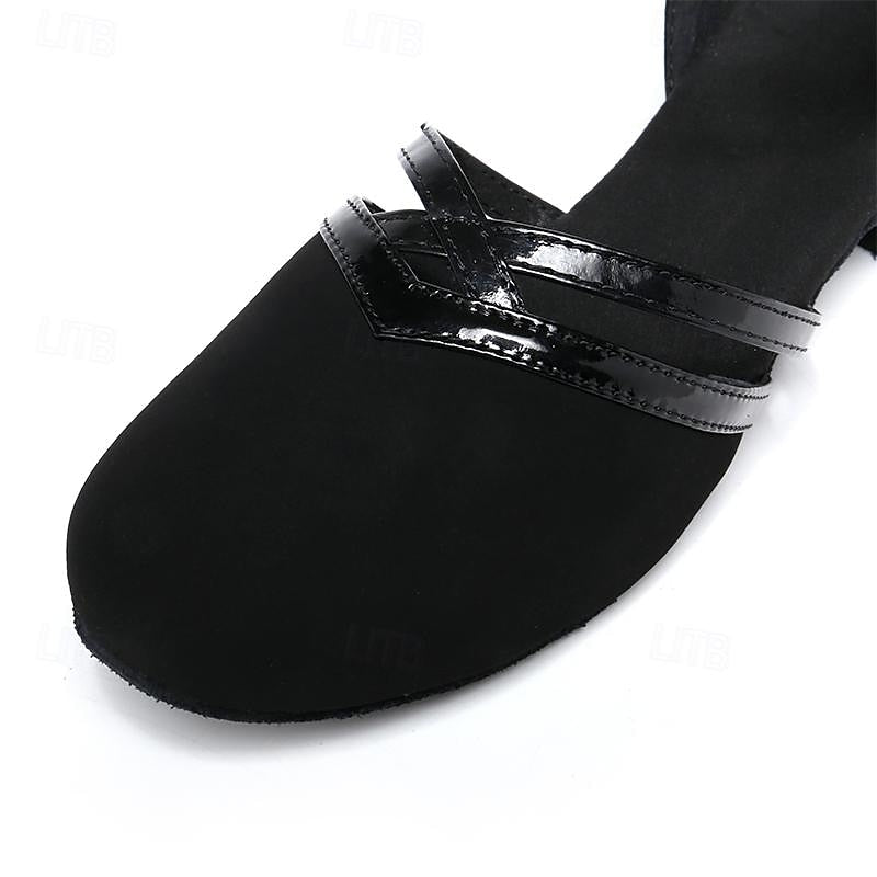 Ella Women's Dance Shoes – Latin and Ballroom Sandals with Stable Heel and Optimal Comfort